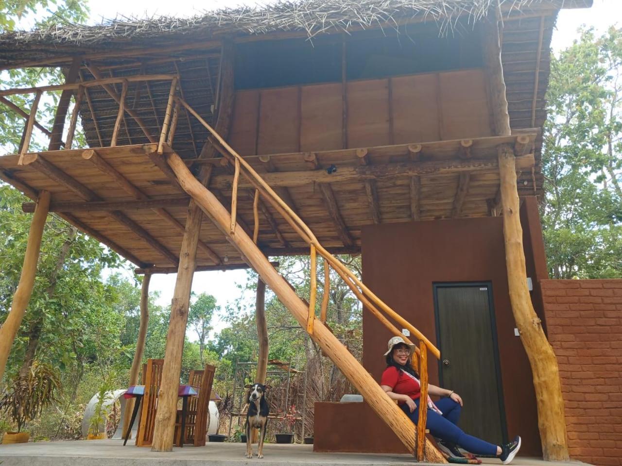 Апартаменты Pidurangala View Treehouse Сигирия Экстерьер фото